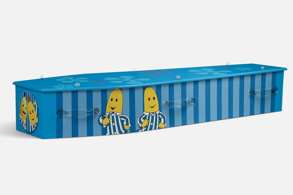 Bananas In Pajamas coffin