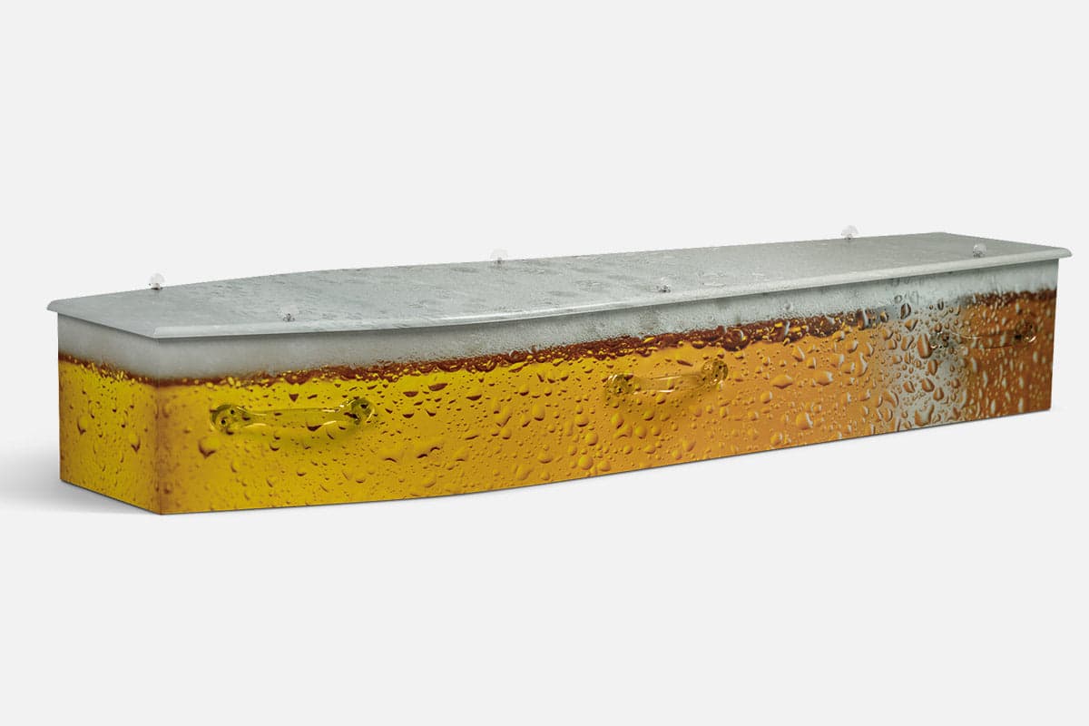 Beer coffin