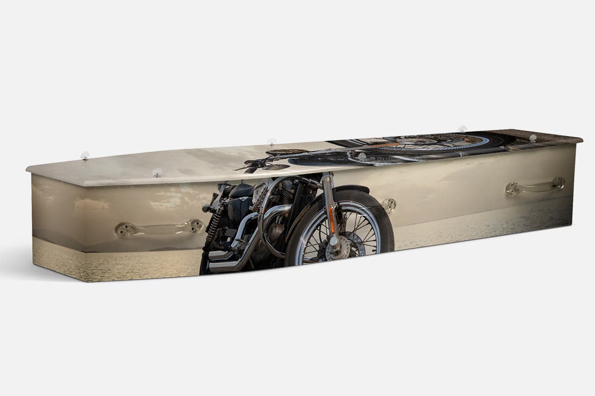 Biker coffin