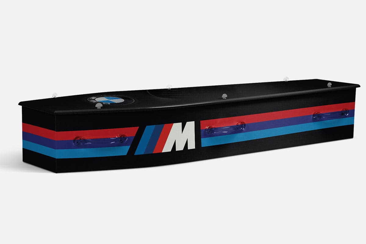 BMW coffin