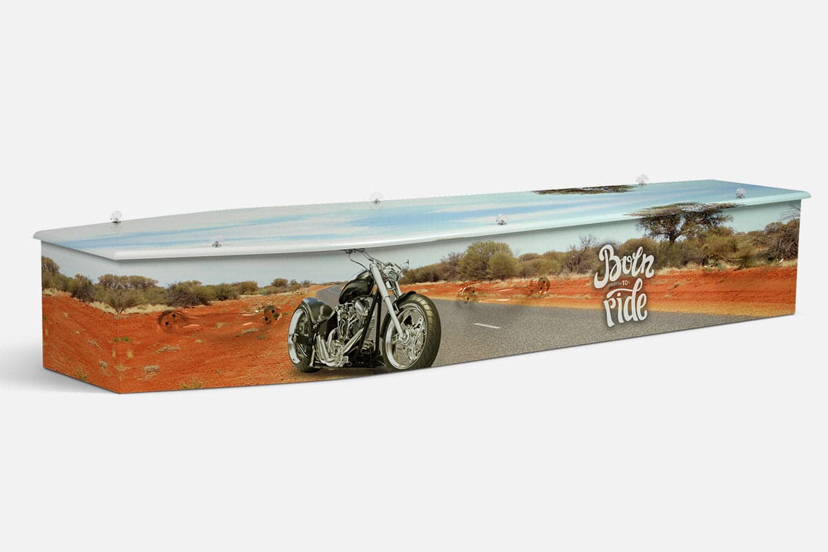 Born To Ride V1 coffin
