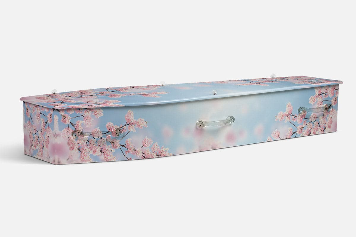 Cherry Blossom coffin