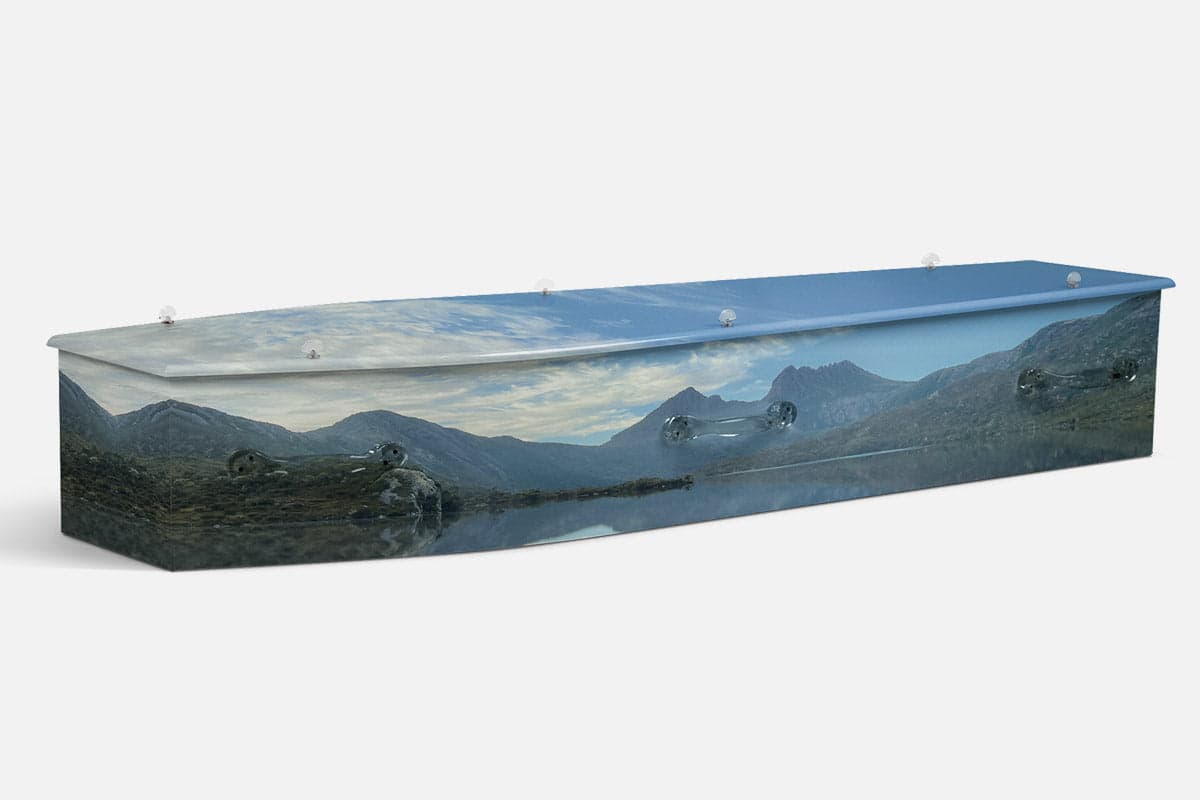 Cradle Mountain coffin