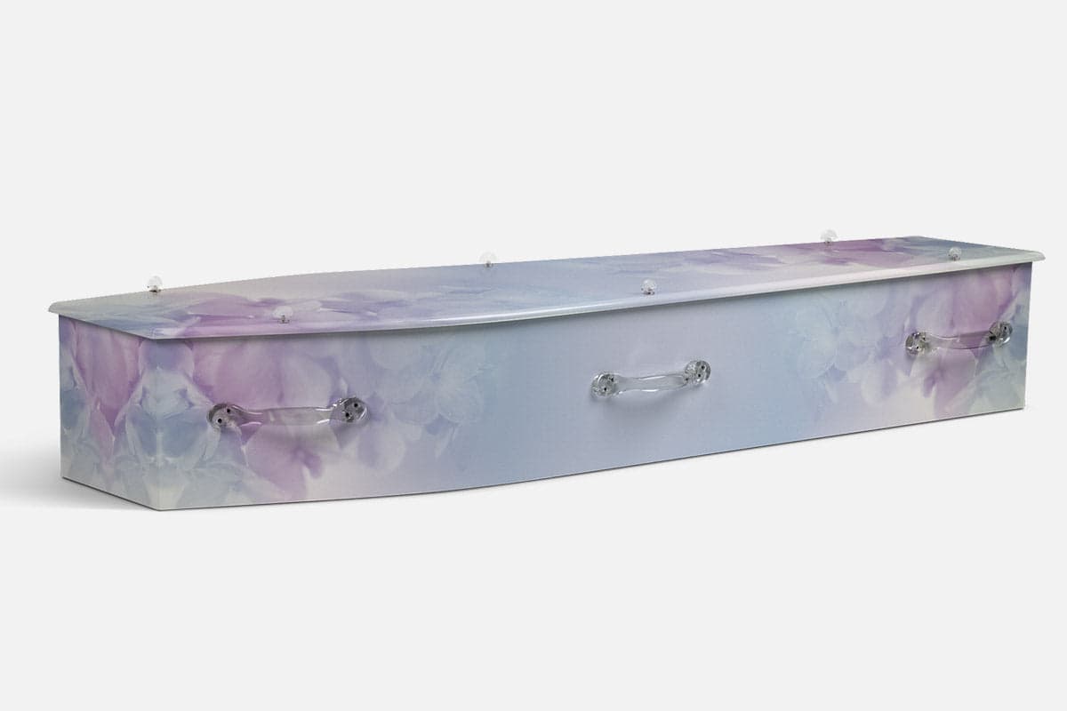 Delicate Floral coffin