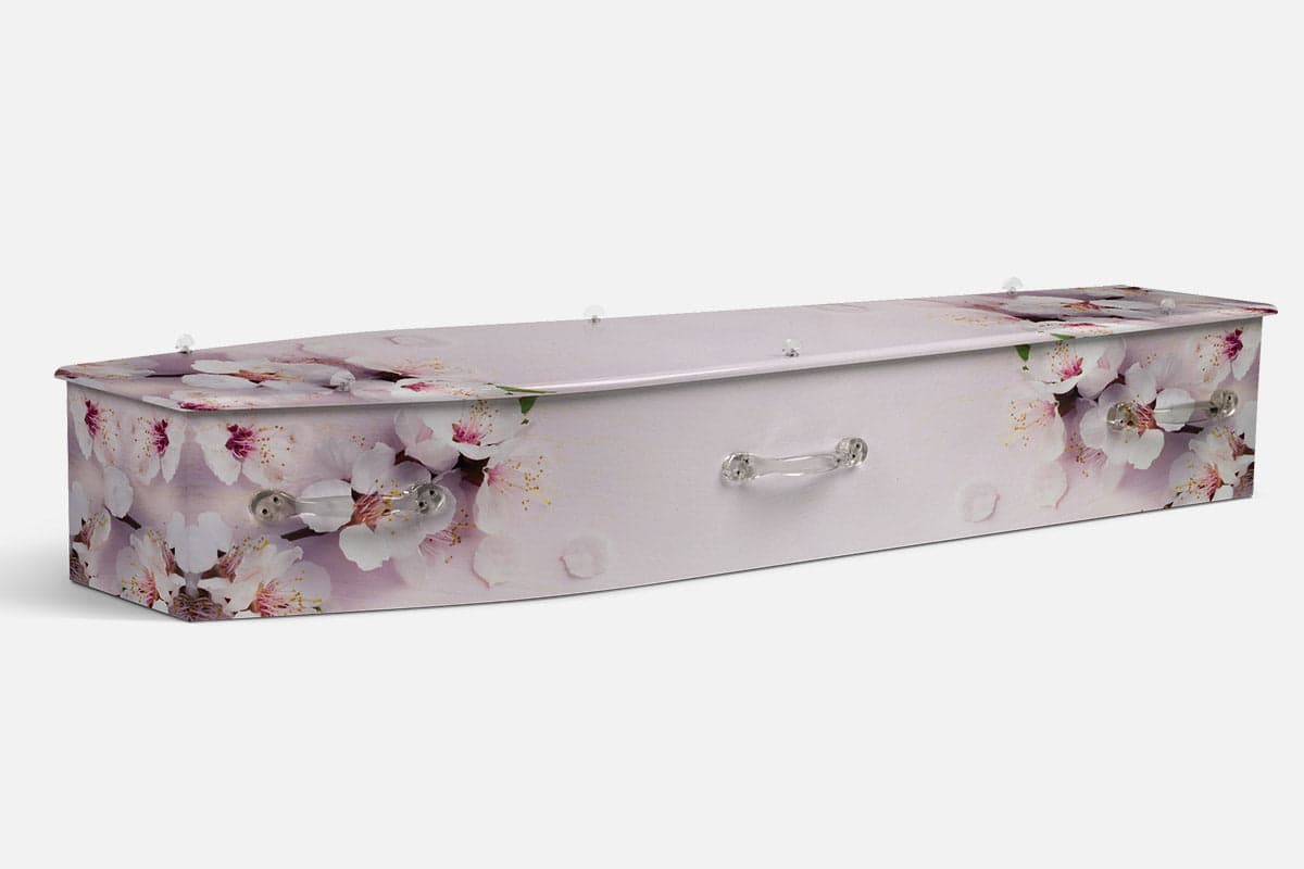 Floral Flush coffin