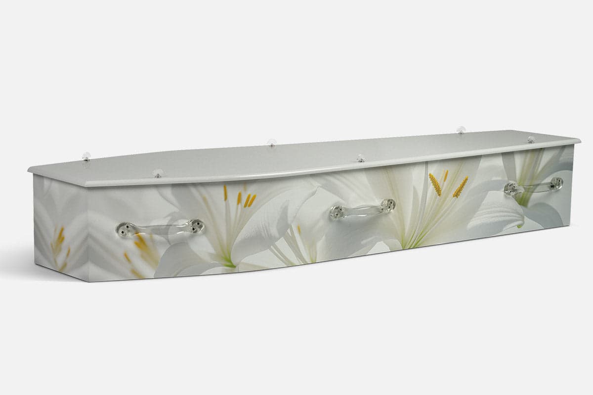 Lily Cascade coffin