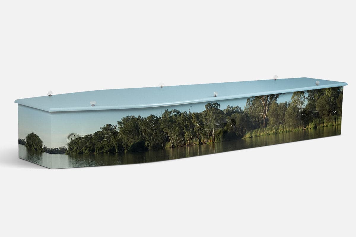 Murray Riverland coffin