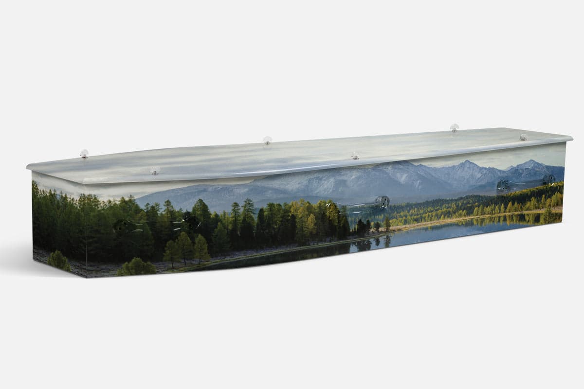 Nature Crystal Summit coffin