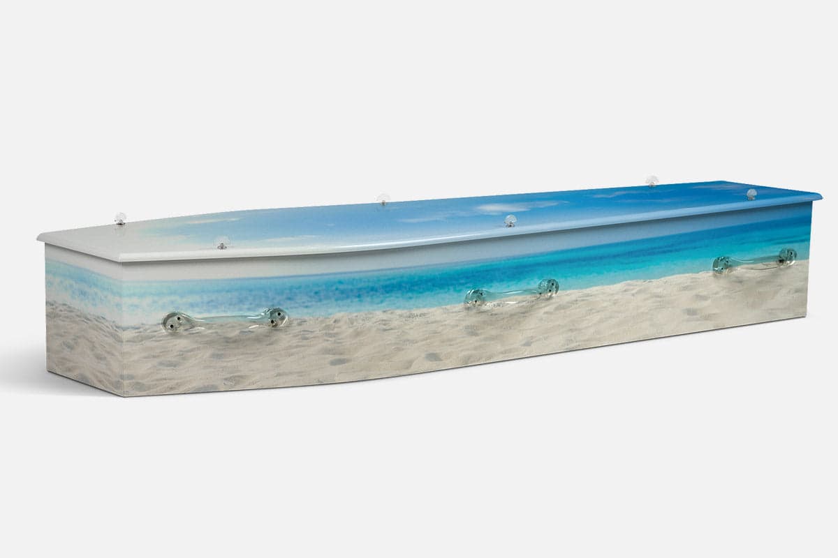 The Beach coffin